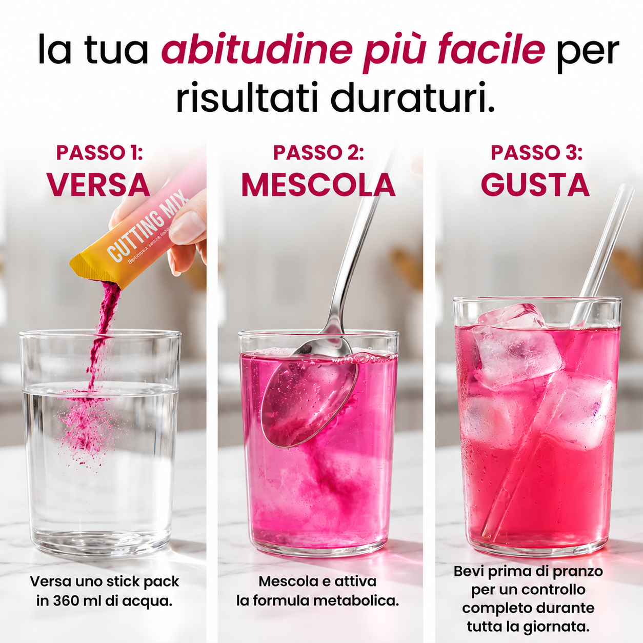 Cutting Drink Mix